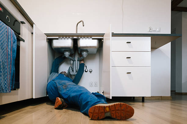 Professional Leak Detection technician working in Martinsville, VA